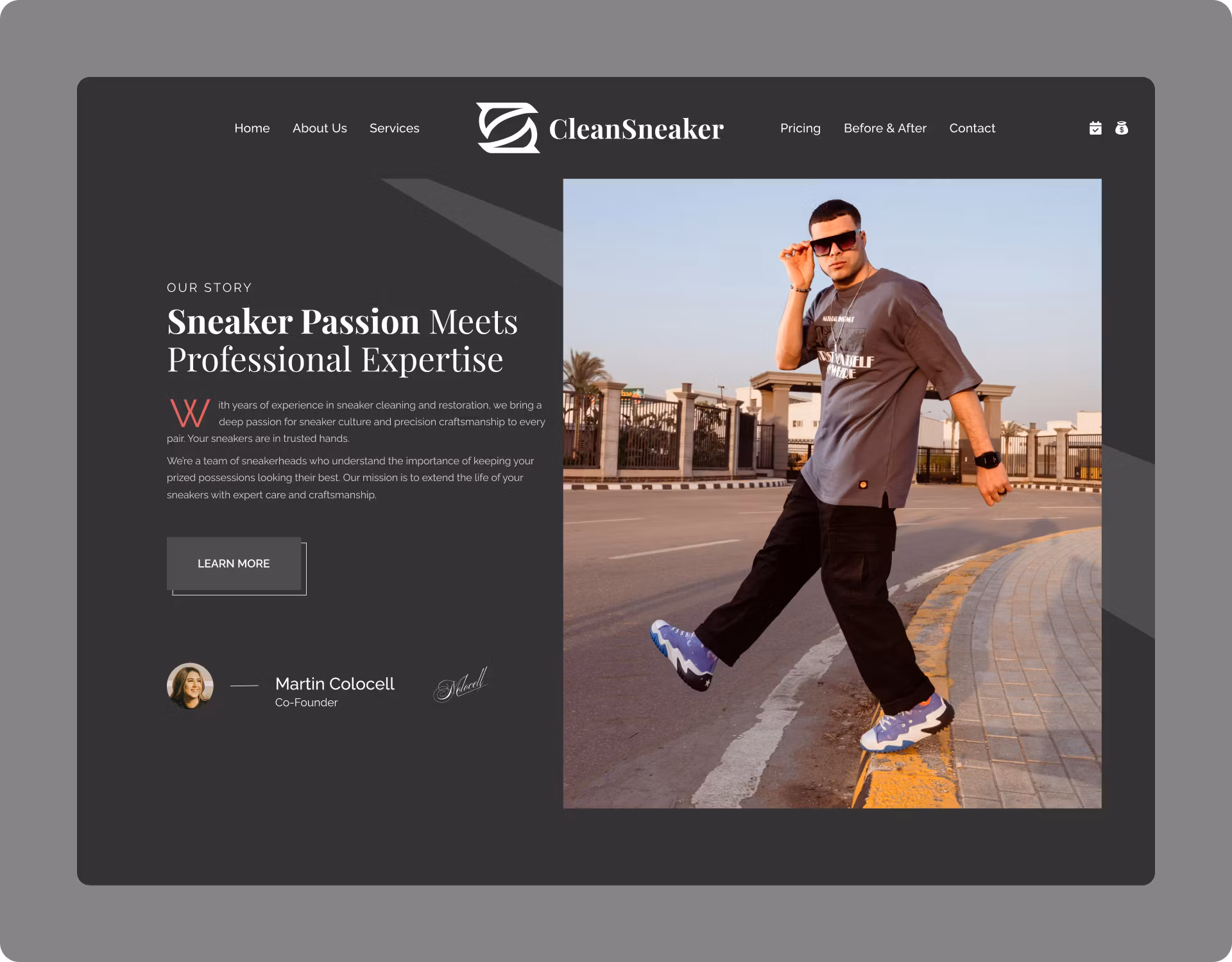 Footwear Services WordPress Development