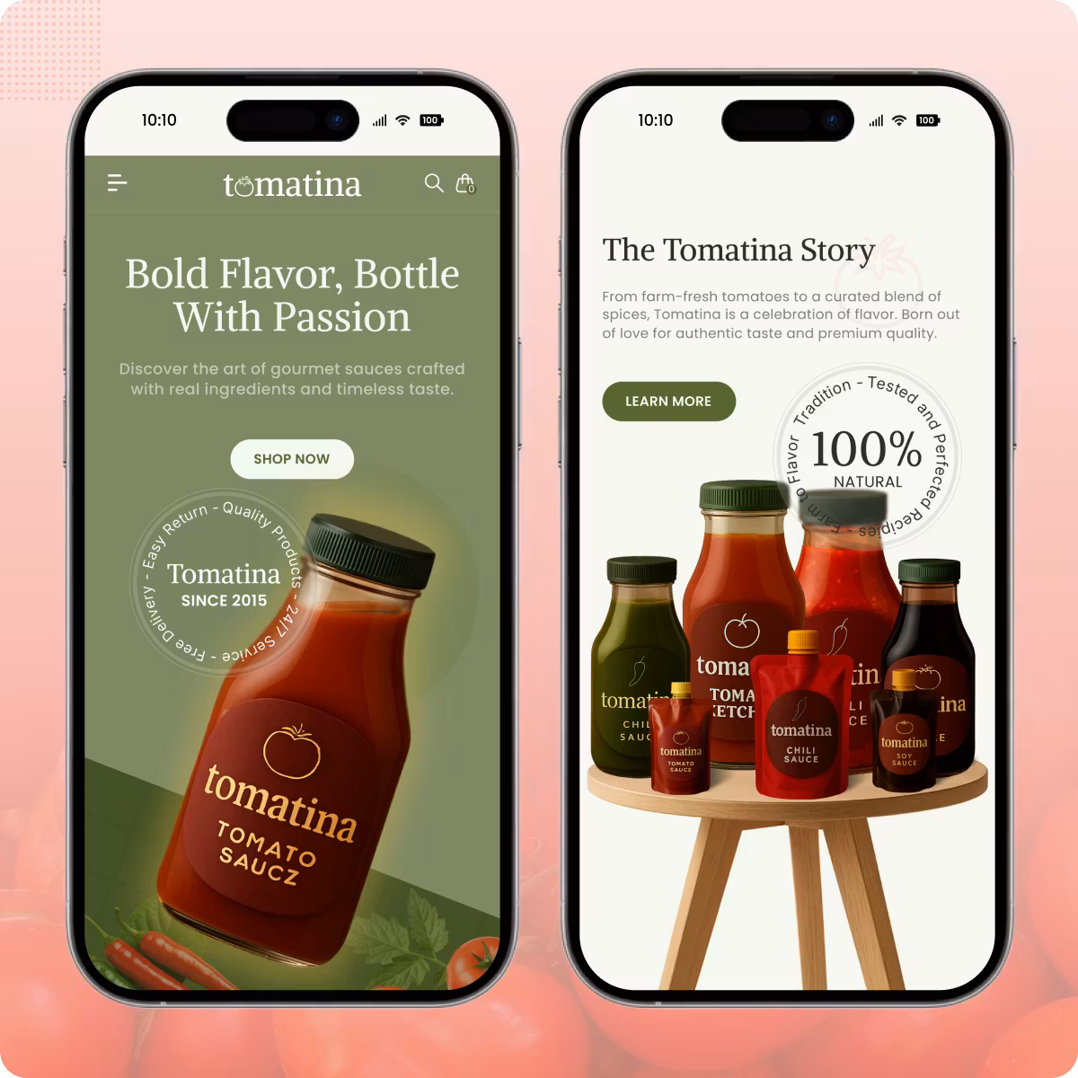 Food & Beverage Shopify Development