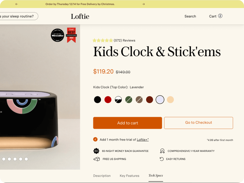 Shopify Product Page Conversion